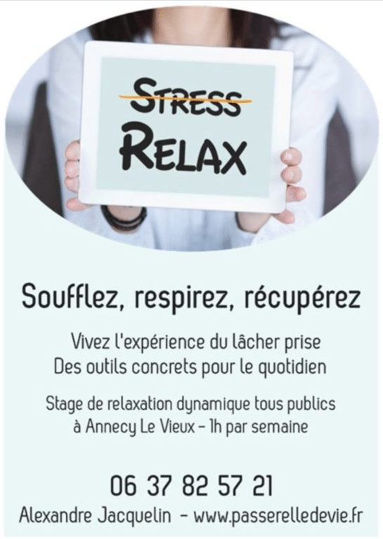 lâcher prise sur le stress