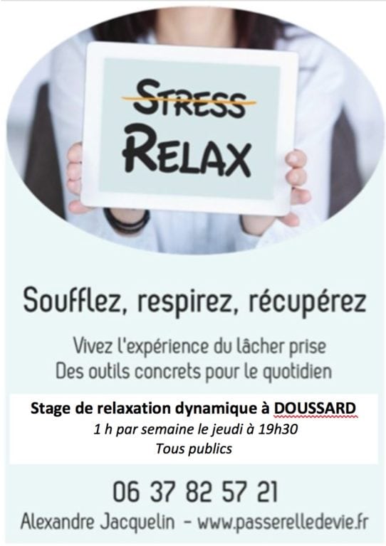 STAGE DE GESTION DU STRESS DOUSSARD